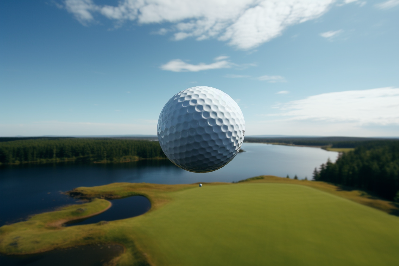 close-up-golf-ball-mid-air